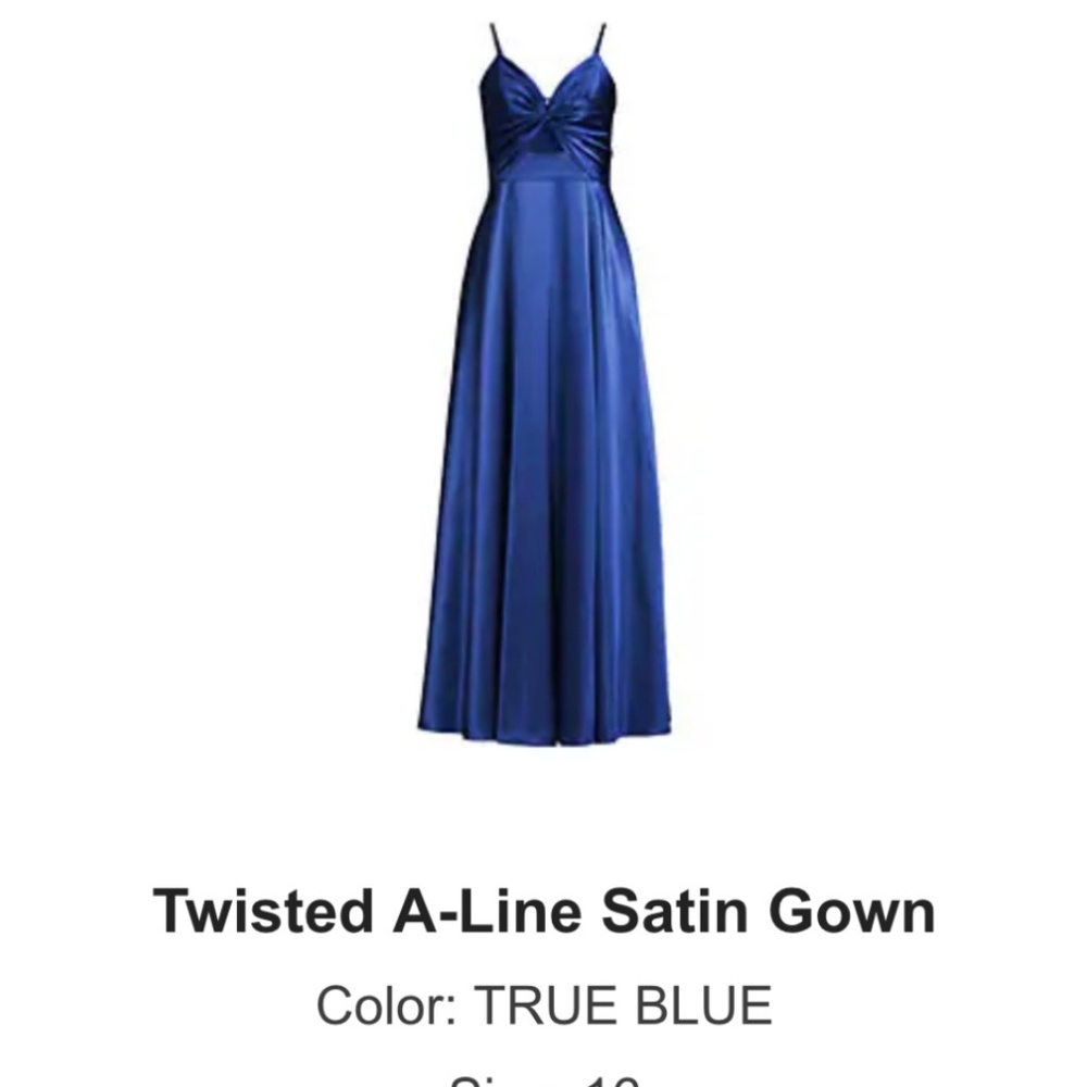 Gorgeous Aiden by Aiden Satin Dress